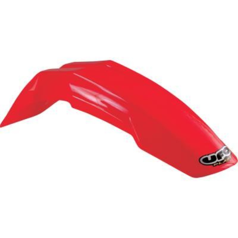 UFO Plastics Universal Supermoto Front Fender – CR/CRF Red 00-20 PA01029-070