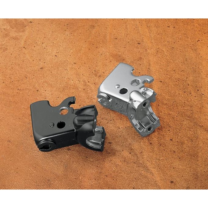 Drag Specialties Clutch Lever Brackets – Chrome 07-0523C-SC1