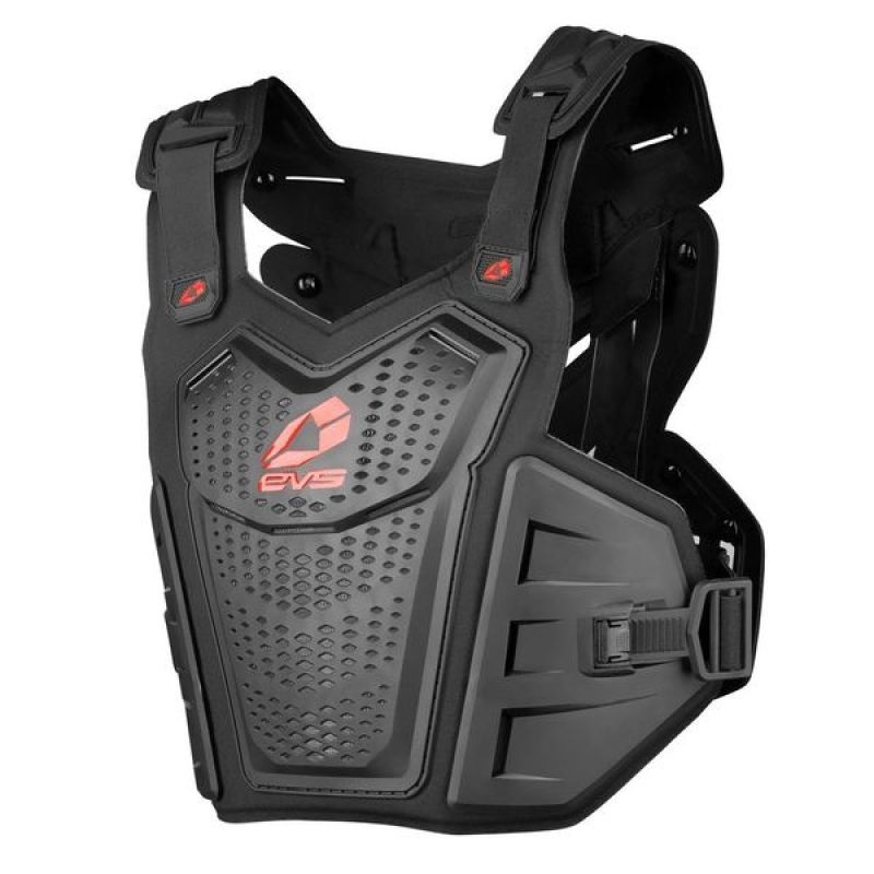EVS F1 Roost Deflector Black/Red – Large/XL