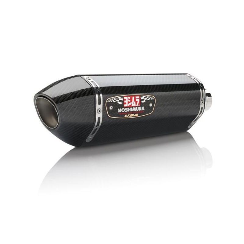 Yoshimura R-77 Race Series Slip-On – Carbon Fiber Muffler 1220120220