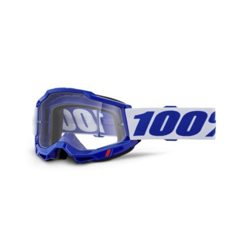 100% ACCURI 2 OTG BLUE GOGGLE – CLEAR LENS