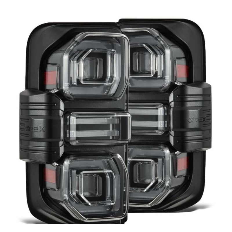AlphaRex 21-24 Ford Bronco (Excl. Raptor) Nova-Series LED Tail Lights – Black