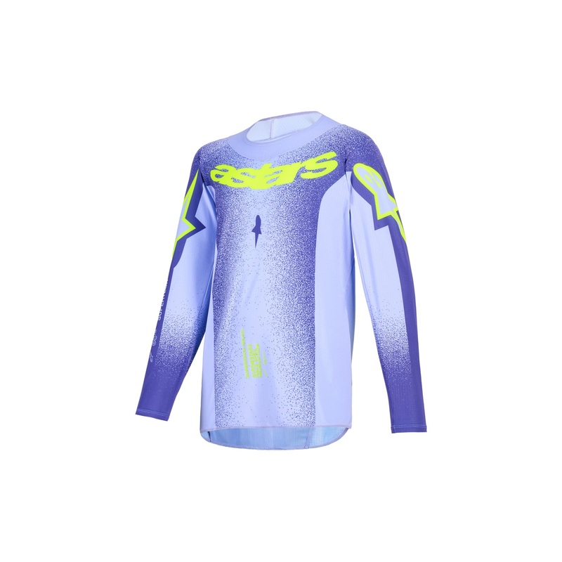ALPINESTARS 2026 YOUTH SUPERTECH SCENZ JERSEY – PURPLE YELLOW FLUO S