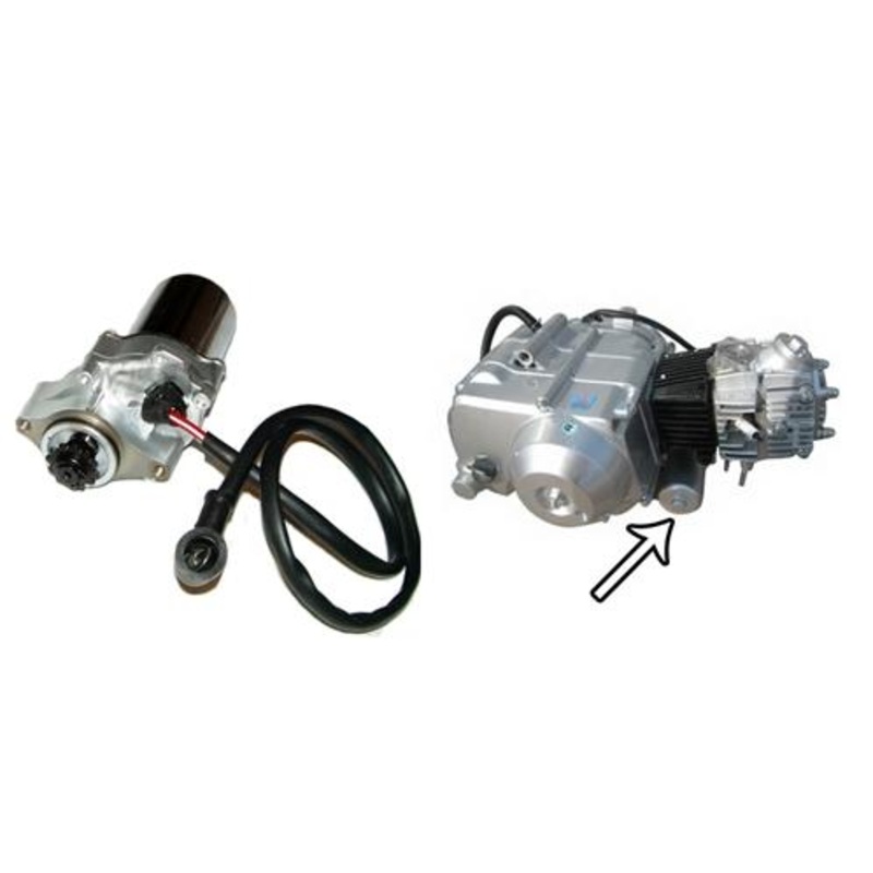Outside Distributing Starter Motor – Bottom/Lower Mount – 50-125cc 07-0101