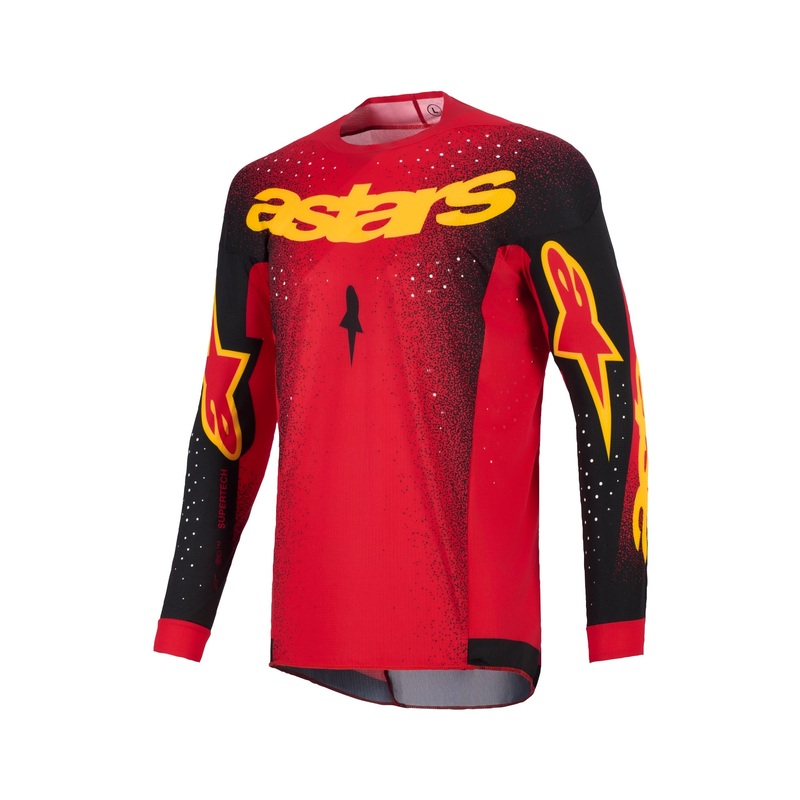 ALPINESTARS 2026 SUPERTECH SCENZ JERSEY – RED BLACK YELLOW S