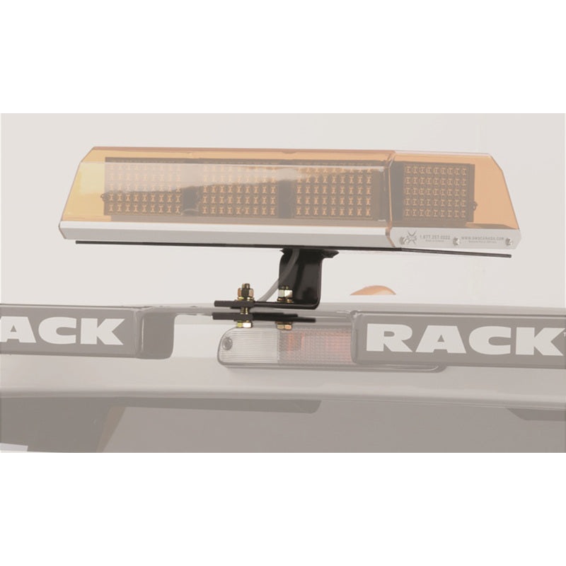 BackRack Light Bracket 16in x 7in Base Center Mount