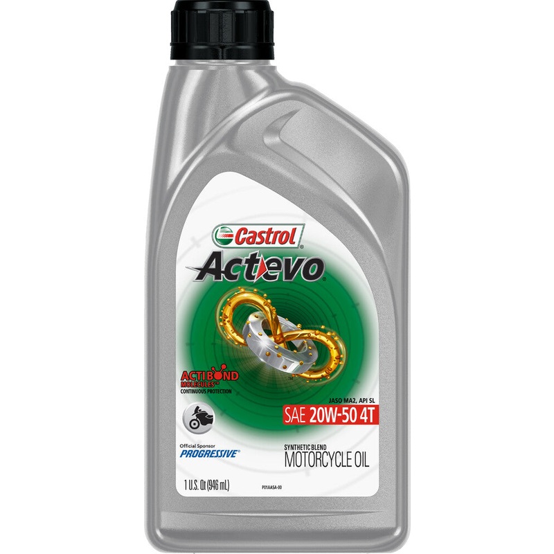 Castrol Actevo X-Tra 4T Synthetic Blend – 20W50 – 1qt. 15D7CF