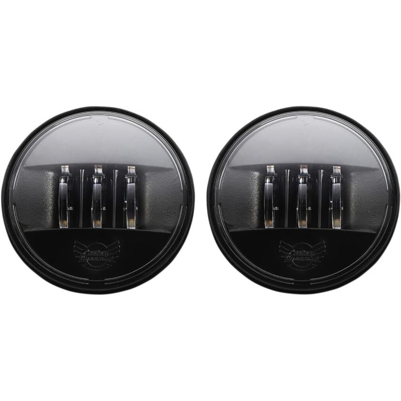 Custom Dynamics 4.5in. Probeam LED Passing Lamps – Black PB-45-B