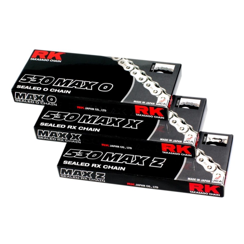 RK 530 Max-Z Chain – 120 Links – Chrome 530MAXZ-120-CC
