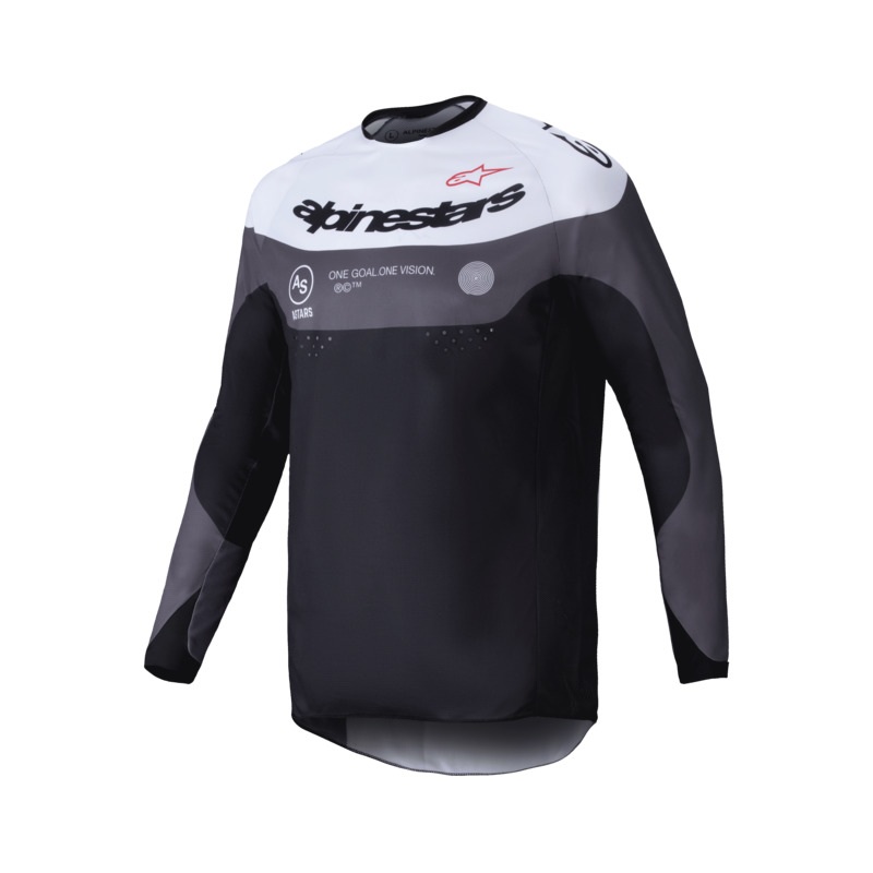 ALPINESTARS 2026 PRO-DURA JERSEY – BLACK MAGNET WHITE S