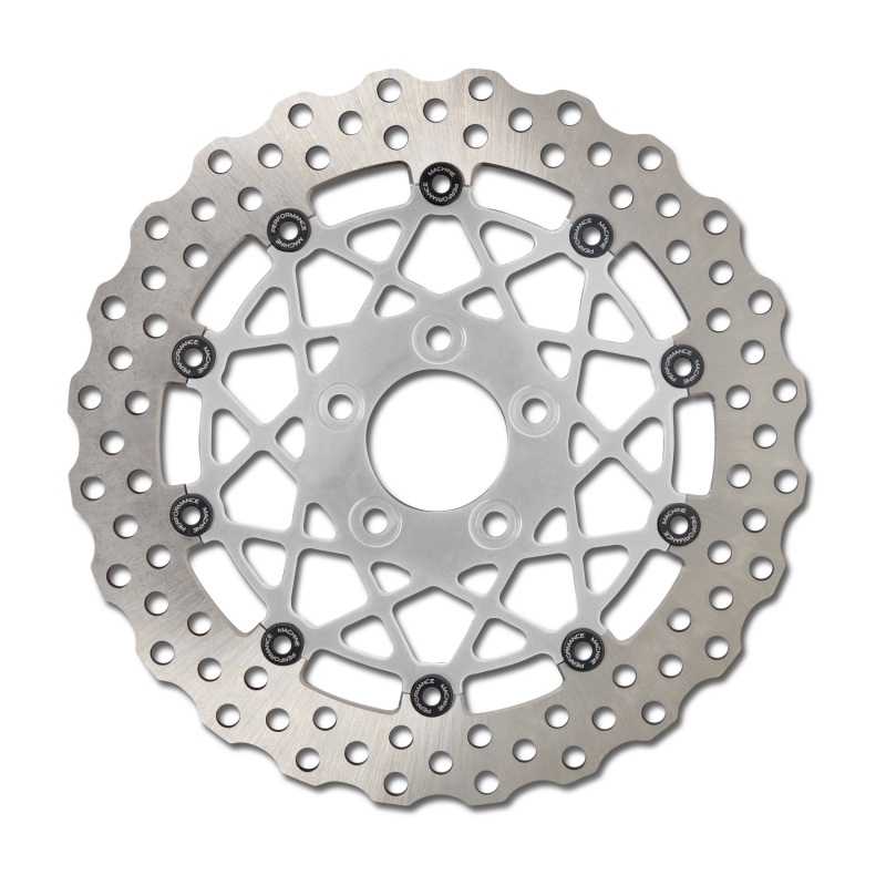 Performance Machine Disc/Carr Speedstar 320Mm X .20 Ff No O/S Front Chrome