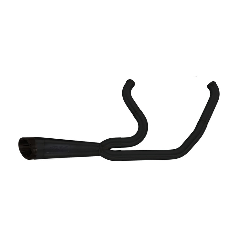 Two Brothers Racing Turnout Shorty 2-1 Exhaust System – Black 005-4950199-B