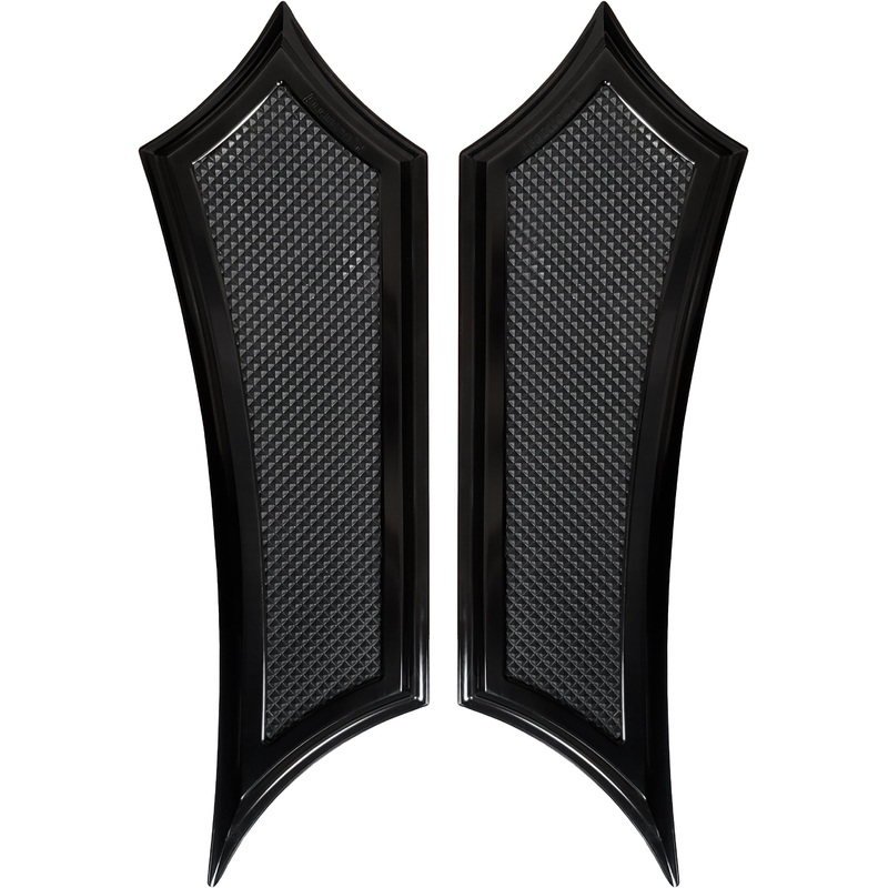 Accutronix 811-20120 Instigator Floorboards All Black For Indian
