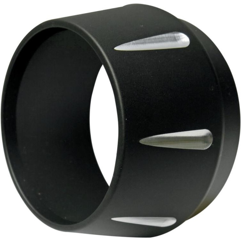 Bassani Manufacturing Replacement Megaphone Style End Cap – Black BESMR