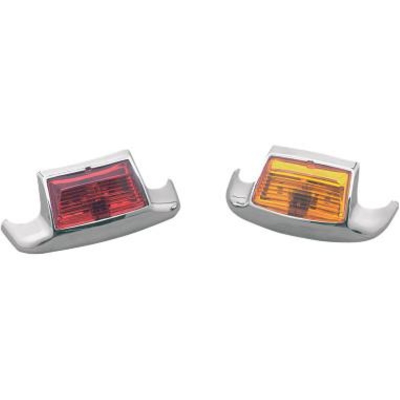 Drag Specialties Front Fender Tip Light – Light w/Amber Lens Replacement 51-0636A-BC344