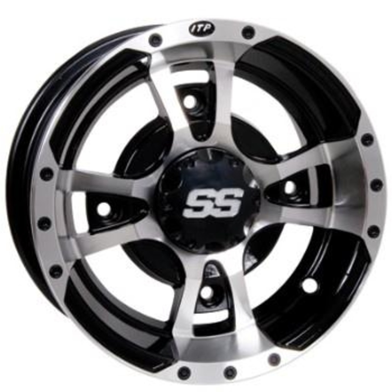 ITP SS112 Sport Wheel – 10×8 – 3+5 Offset – 4/110 – Machined 1028335404B