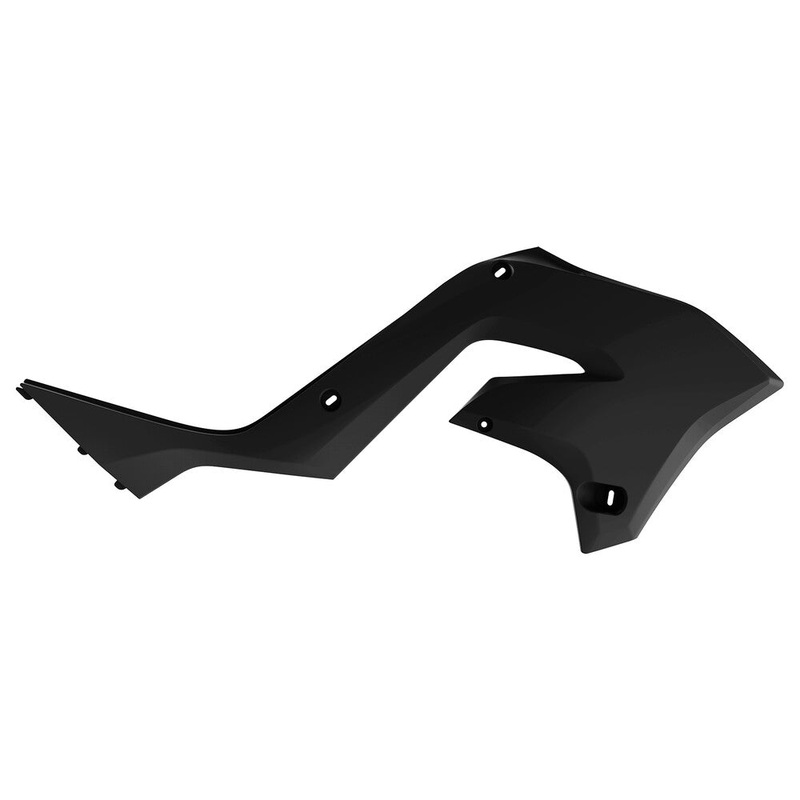 Polisport Restyle Radiator Shroud – Black 8425800002