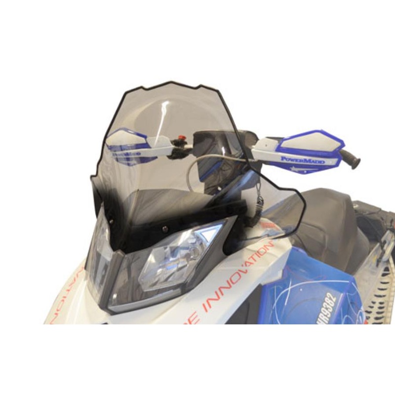 Powermadd Cobra Windshield – 17.5in. – Clear with Black Fade 13432