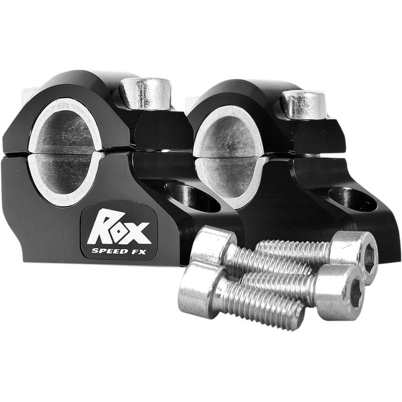 Rox Speed FX Pro-Offset Block Riser – 1in.-1-1/4in. Rise – Black 3R-B12POEK