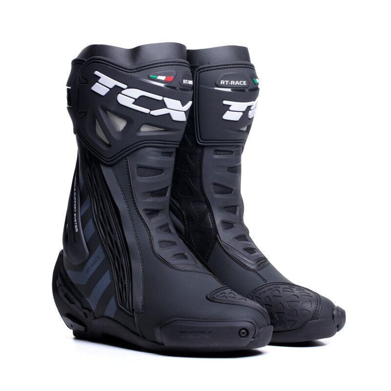 TCX RT-Race Boot Black/Dark-Grey Size – 45