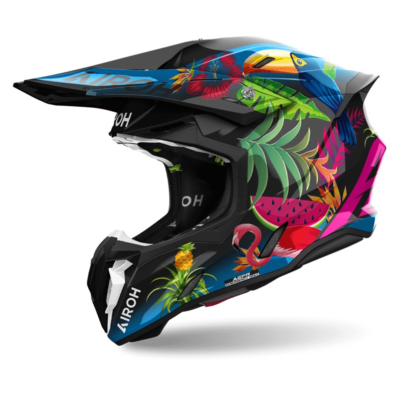AIROH TWIST 3.0 HELMET – AMAZONIA GLOSS S