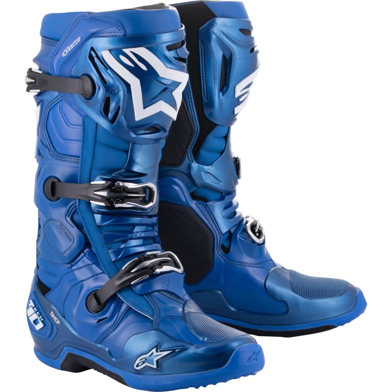 alpine star 482-12514 Tech 10 Boots Blue/Black Sz 14