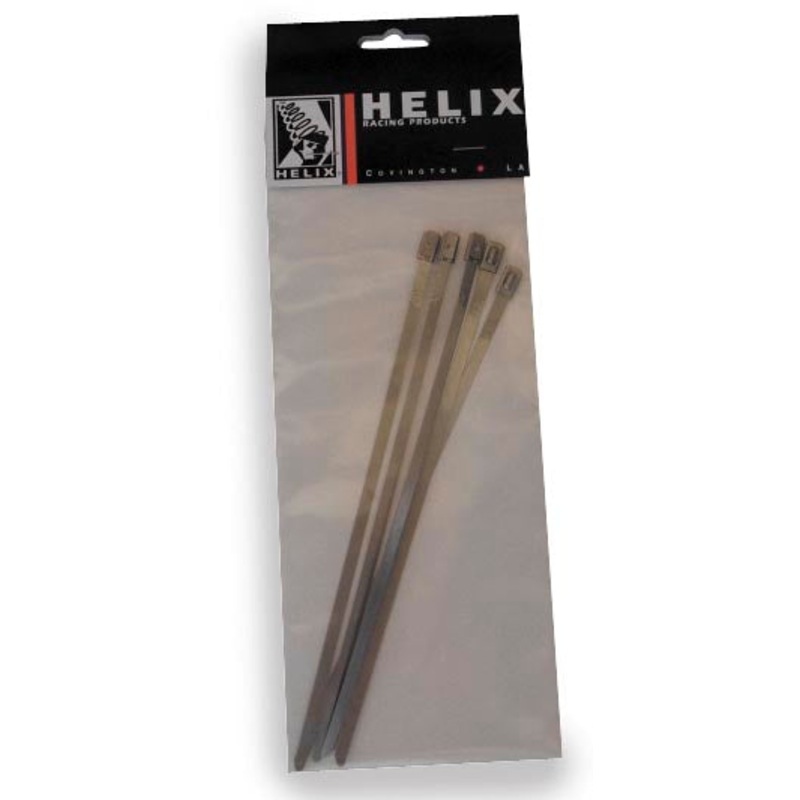 Helix Racing Products Stainless Steel Cable Ties – 8in. 304-0508