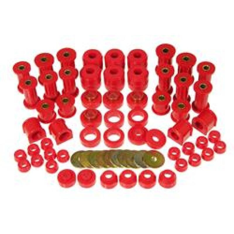 Prothane 87-96 Jeep Wrangler Total Kit – Red