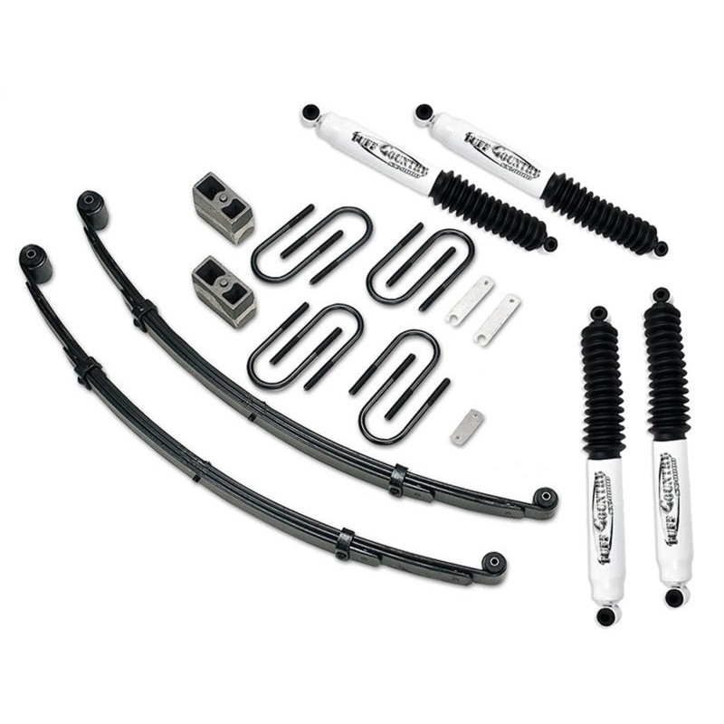 Tuff Country 73-87 Chevy Pickup/Blazer 3in Suspension System with Rear Blocks