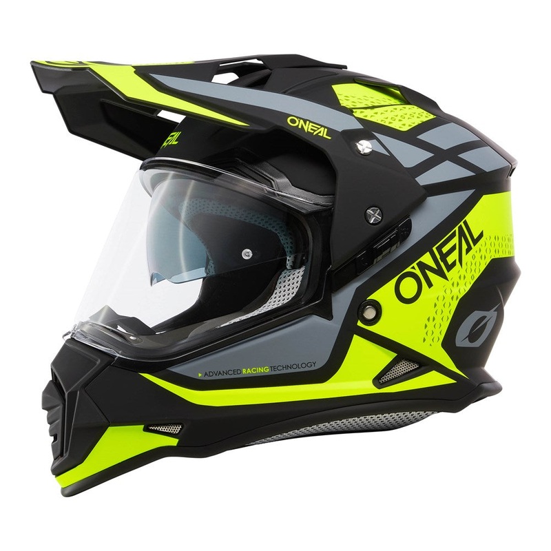 ONEAL 2026 SIERRA II R HELMET – MATTE NEON YELLOW/BLACK/GREY S