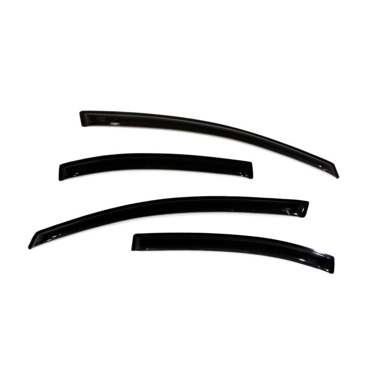 AVS 06-11 Honda Civic Ventvisor Outside Mount Window Deflectors 4pc – Smoke