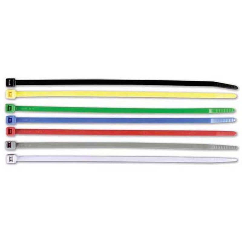 Helix Racing Products Cable Ties – 6in – Black 303-4116