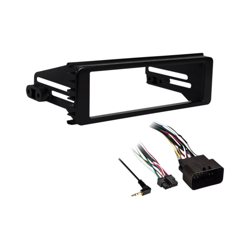 Saddle Tramp Single DIN Install Kit 99-9600