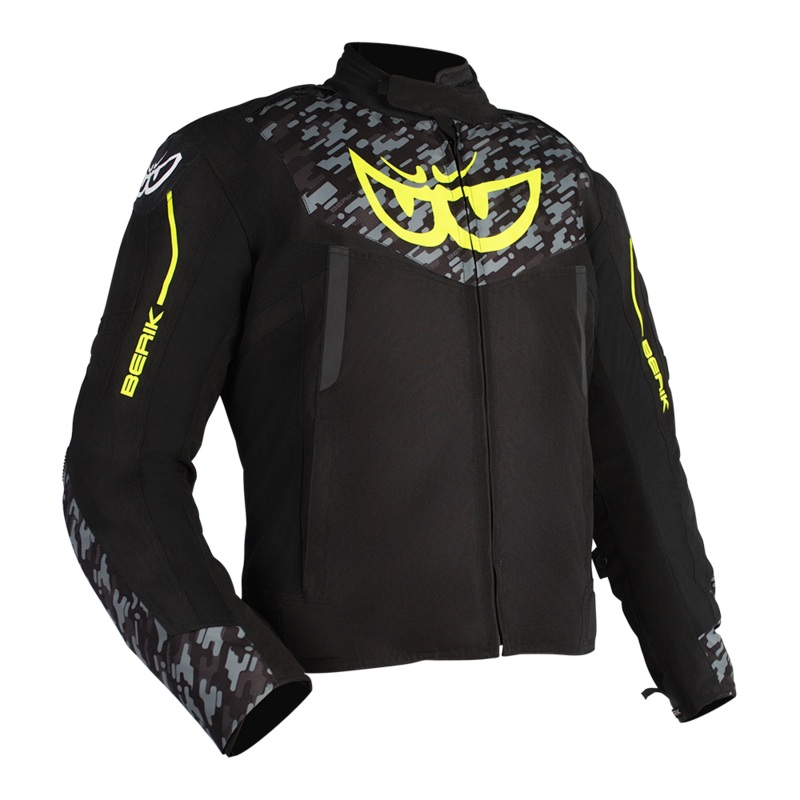BERIK VELOCE JACKET – BLACK/CAMO/HI-VIZ 50