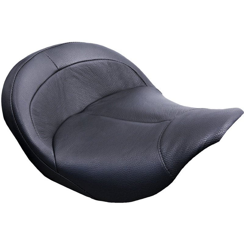 Danny Gray 830-0106 Big Ist Solo Leather Seat Flh/Flt `08-Up