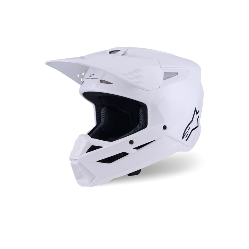 ALPINESTARS 2025 S-M3 HEAT HELMET – WHITE GLOSSY XS