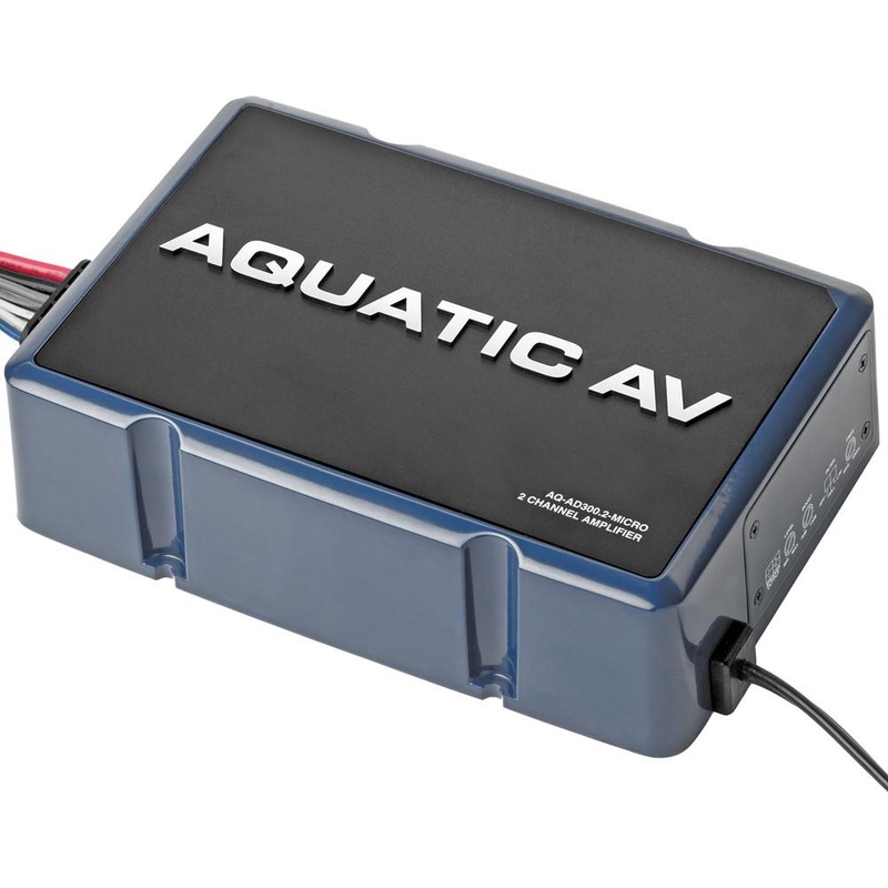 Aquatic AV Micro 2 Channel Waterproof Amp AQ-AD300.2-MICRO