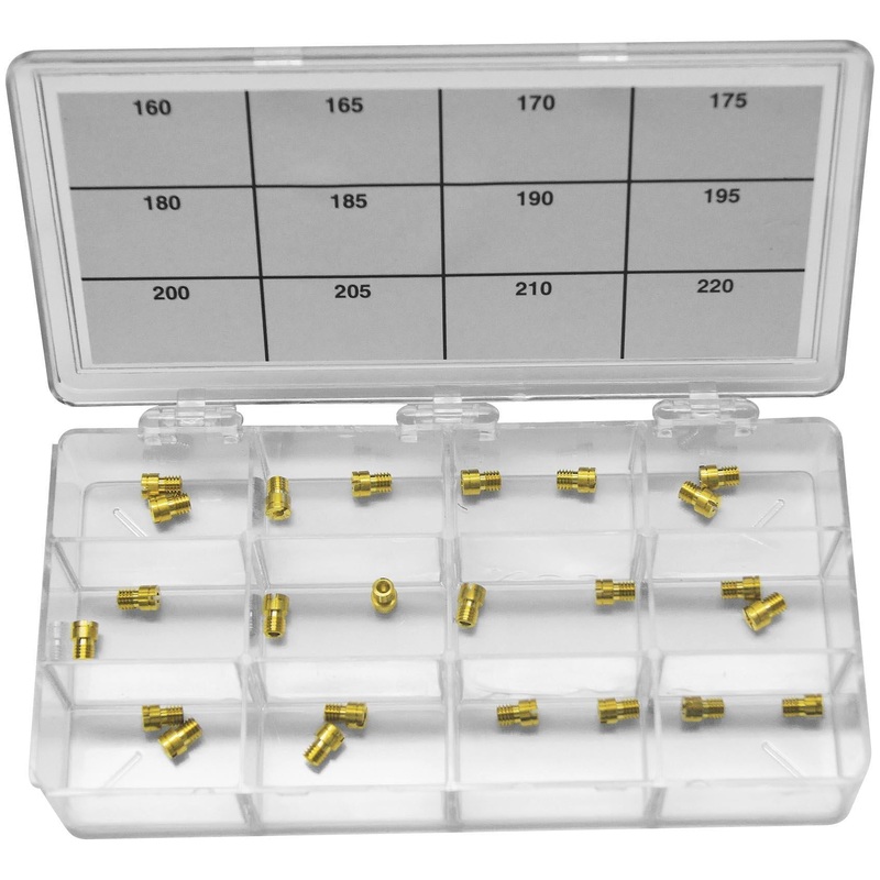 EBC Dealer Carburetor Jet Selection Kit Mikuni Hex Head Style – 2 Pcs Ea/70-230 HJK27A