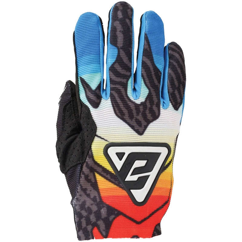 Answer 25 Aerlite Drip Gloves Black/White/Rainbow – Large