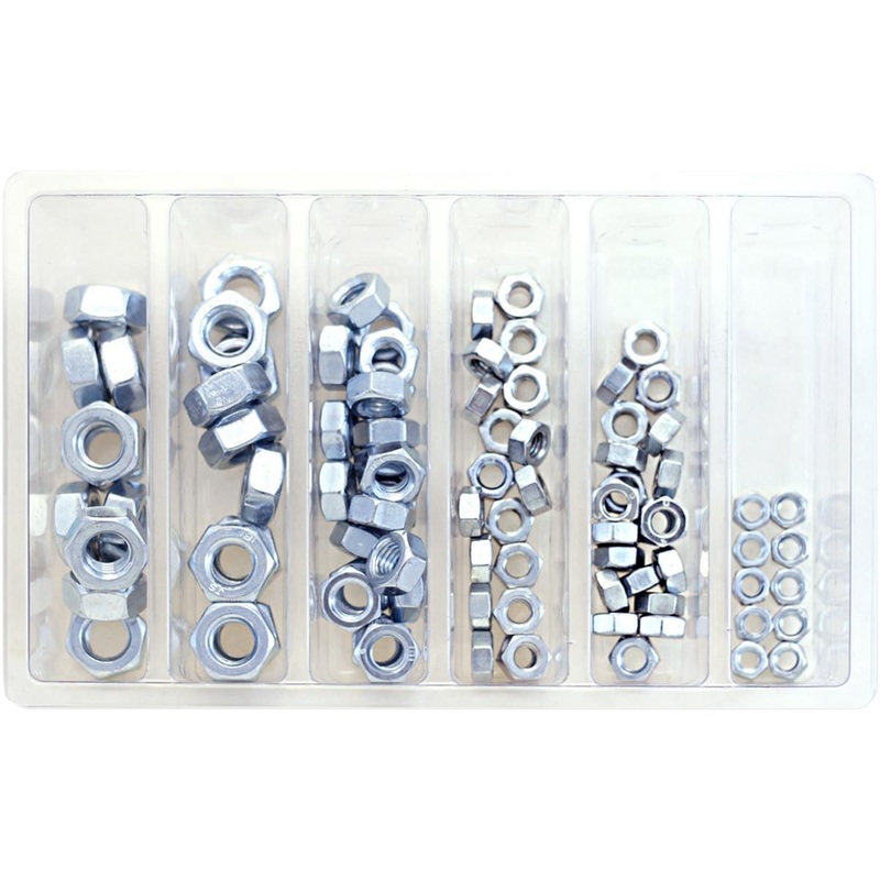 Bolt MC Hardware Hex Nut Assortment SV-HEXNUT