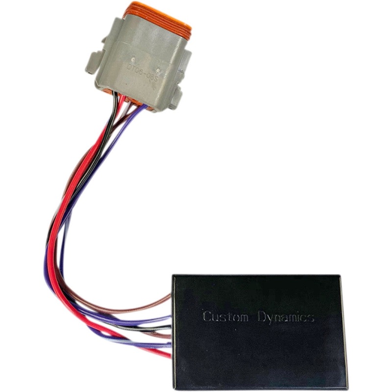 Custom Dynamics Auto-Cancel Turn Signal Modules with Installed 8 Position Female Connector CD-ATC-3