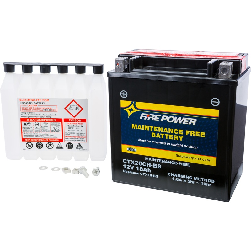 Fire Power Sealed Battery CTX20CH-BS
