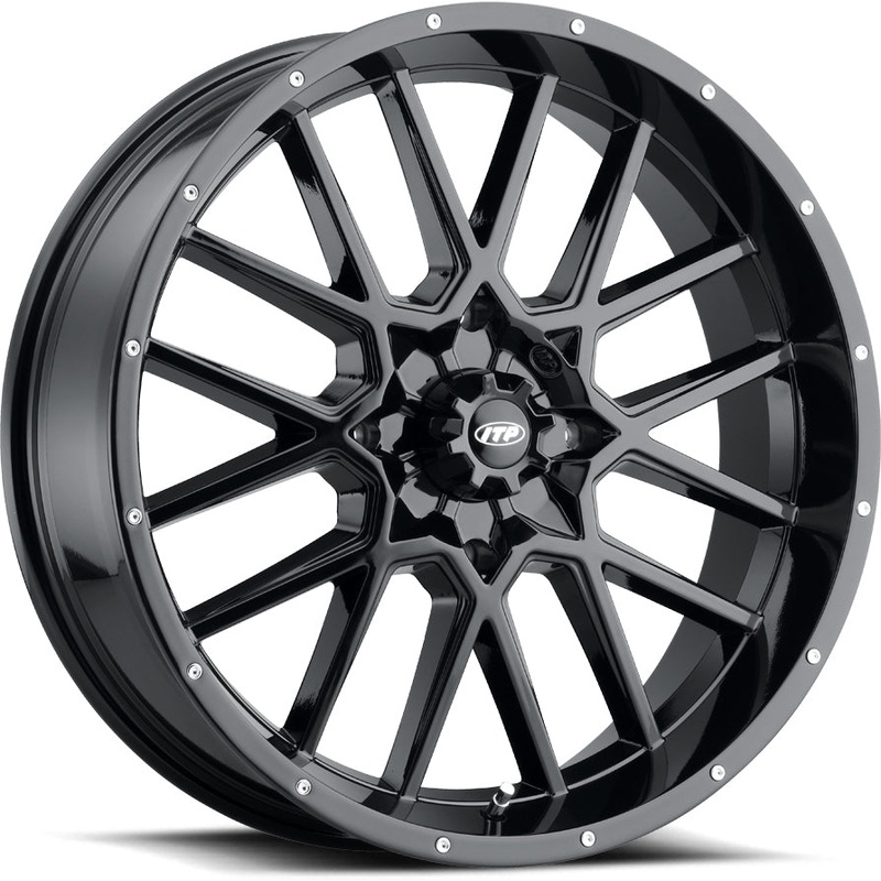 ITP 57-86533 Hurricane Black 20×6.5 4/156 4 + 2.5 (+10mm)