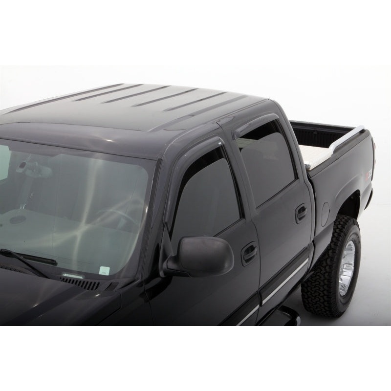 AVS 02-06 Cadillac Escalade EXT Ventvisor Outside Mount Window Deflectors 4pc – Smoke