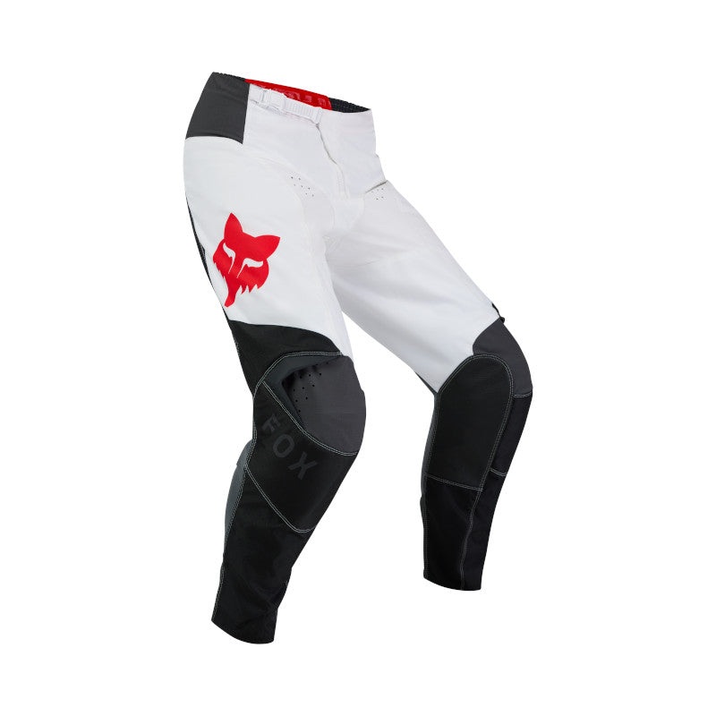 FOX 2025 180 FLOW PANTS – WHITE/RED 28