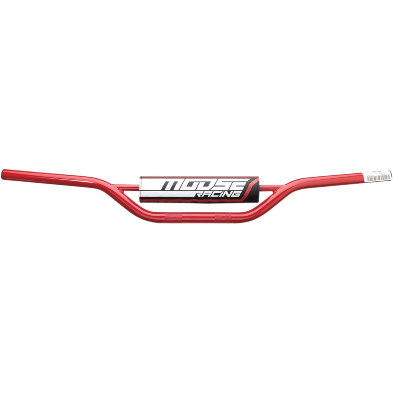 Moose Racing 7/8in. Carbon Steel Handlebars – 4-Trax/Quad – Red 0601-4991