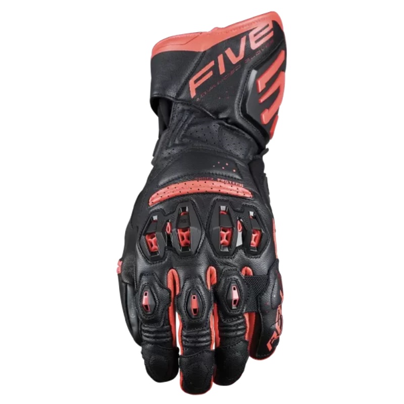 FIVE RFX-3 EVO GLOVES – BLACK/RED S