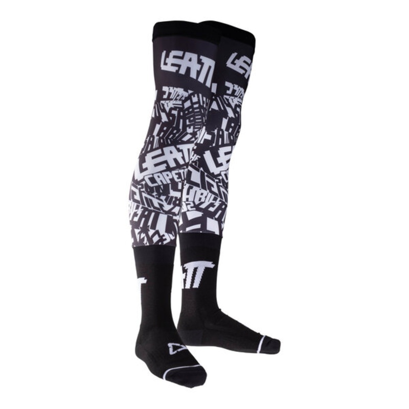 LEATT KNEE BRACE SOCKS – BLACK/WHITE S