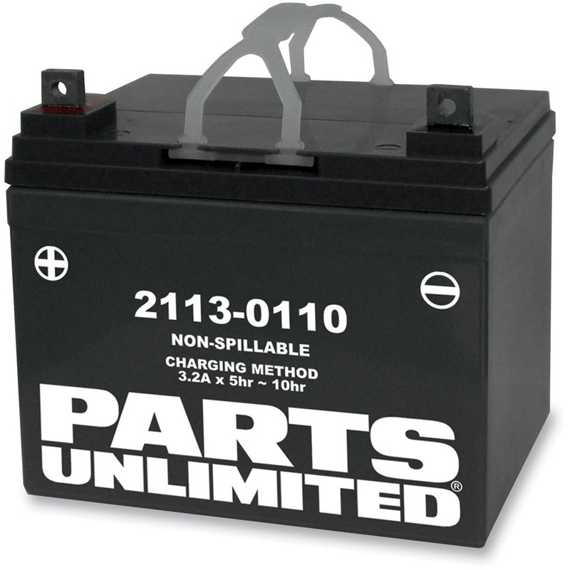 Parts Unlimited AGM Maintenance Free Battery 2113-0374