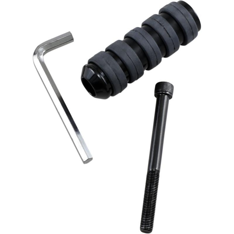 Drag Specialties Extended Soft-Ride 3-1/4in. Shifter Peg – Black 1603-0351
